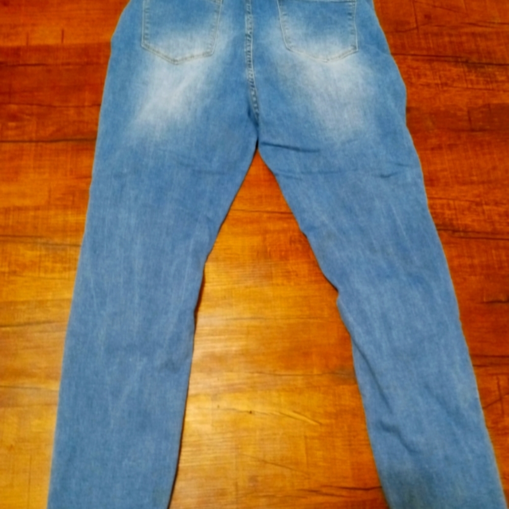 Extremely comfortable (small) patch Work jeans - Picture 2 of 3